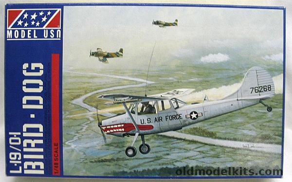 Model USA 1/48 Cessna L-19 / O-1 Bird Dog USAF - South Vietnam - JSDF, 0001 plastic model kit